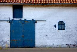 Rural garage door